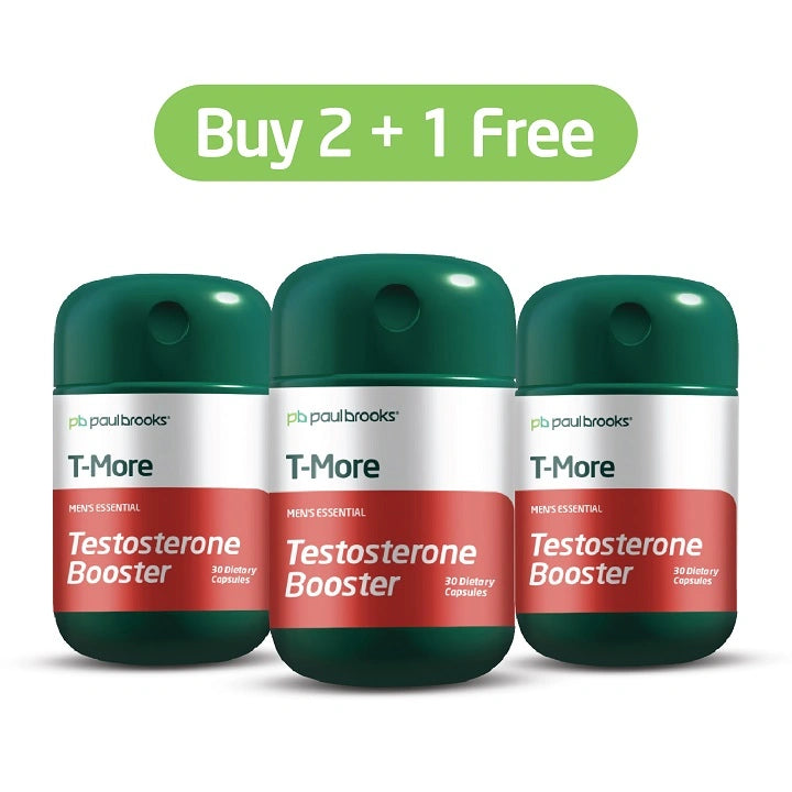 T-More Capsules - Buy 2 Get 1 Free  -  Paul Brooks