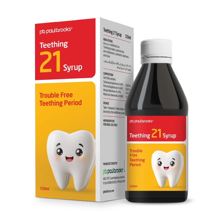 Teething 21 Syrup  -  Paul Brooks