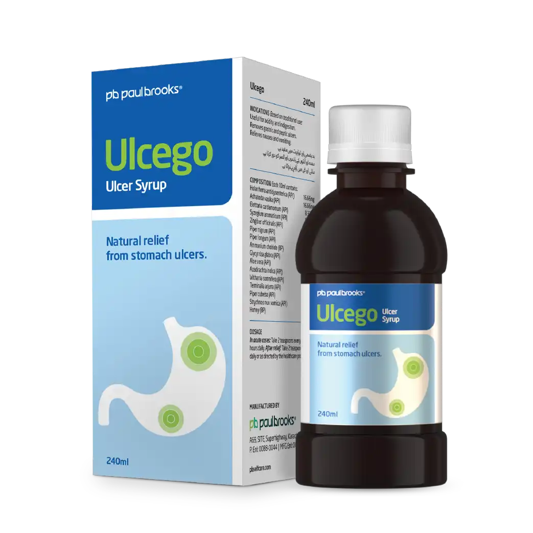 Ulcego Ulcer Syrup  -  Paul Brooks