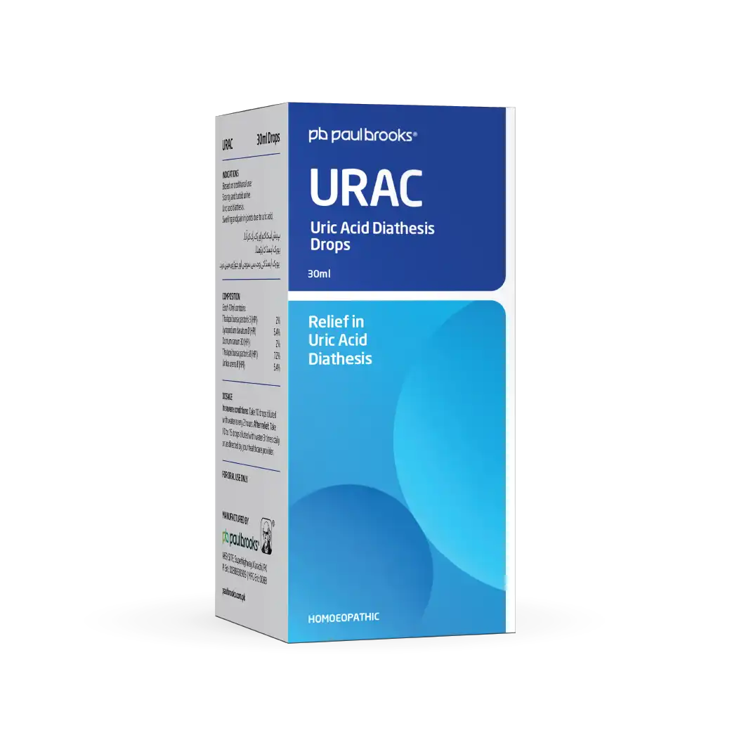URAC - Uric Acid Diathesis Drops by Paul Brooks