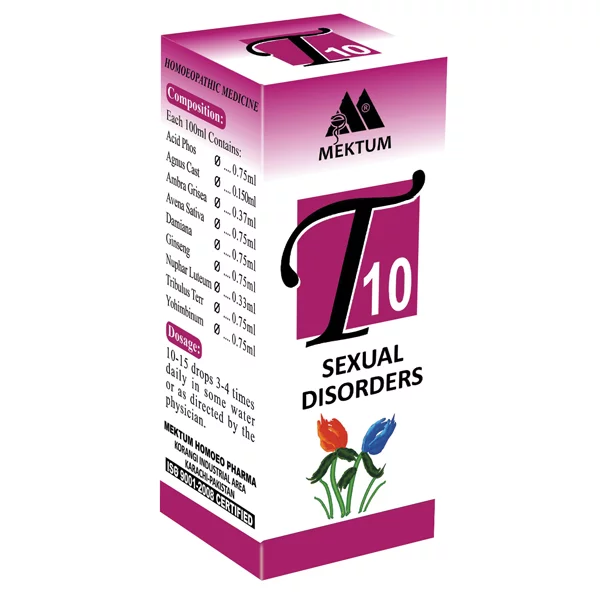 T10 – Sexual Disorders  -  Kent Pharma