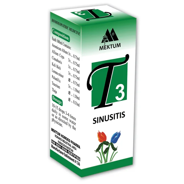 T3 – Sinusitis  -  Kent Pharma